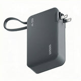 ReelCharge 10,000 mAh 65W Power Bank Flex (Cool Gray)