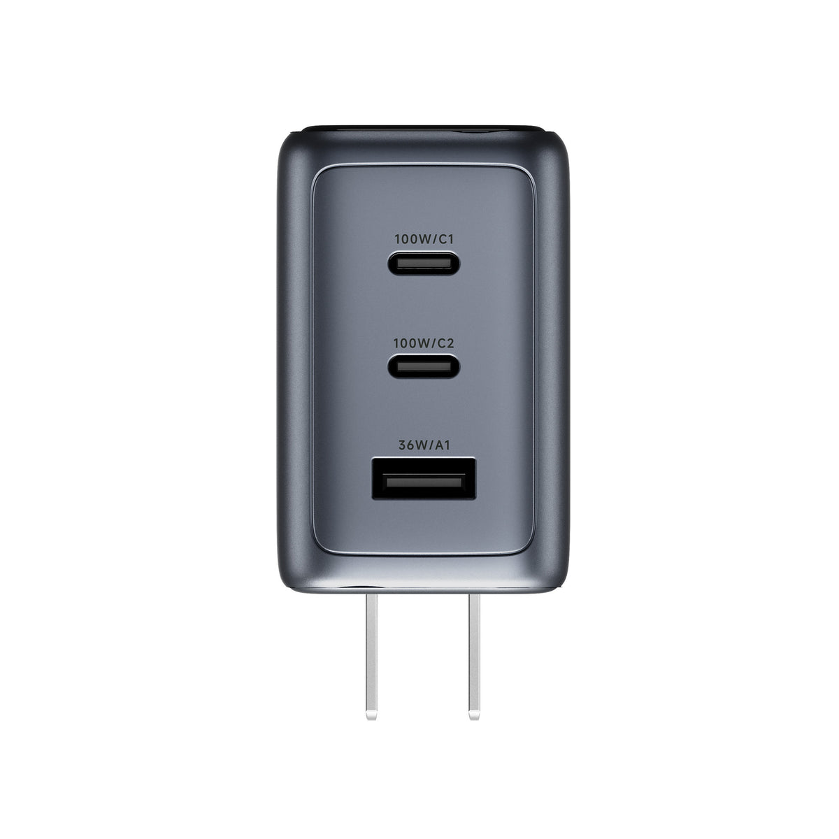 ReelCharge 100W Smart Wall Charger (Gray)