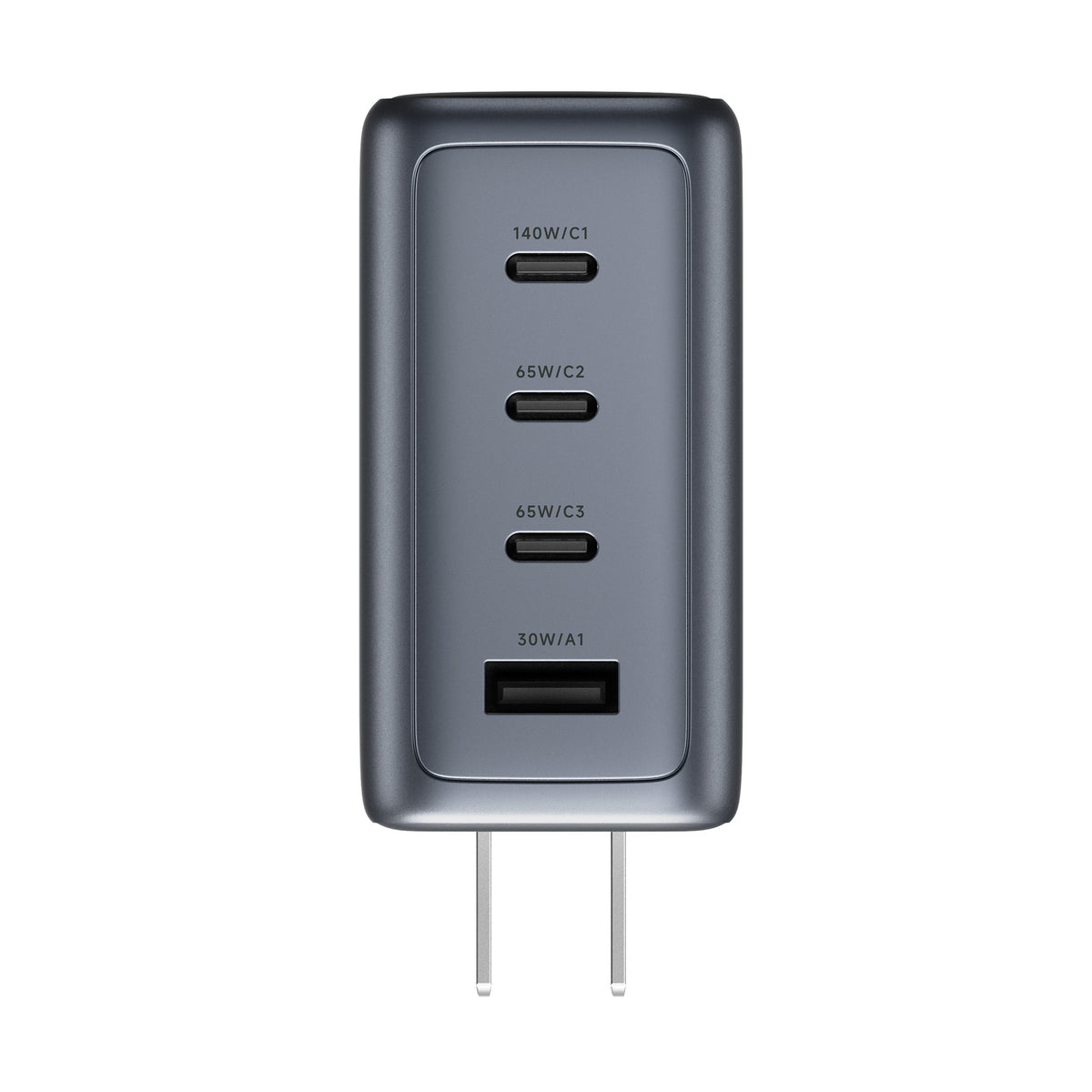 ReelCharge 140W Smart Wall Charger (Gray)