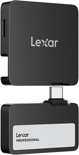 Lexar 1TB Professional Go USB 3.2 Gen 2 Portable SSD with Hub