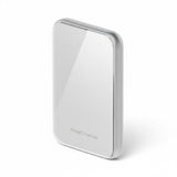 ReelCharge ReelSafe 5,000 mAh Glass Power Bank (Silver)