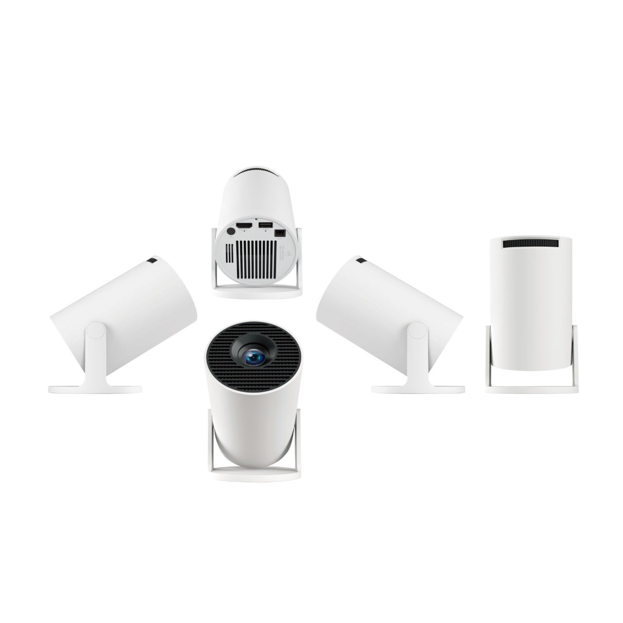 Rinko Lumo-X Pro Portable Projector - 180 Adjustable, Bluetooth with Speaker