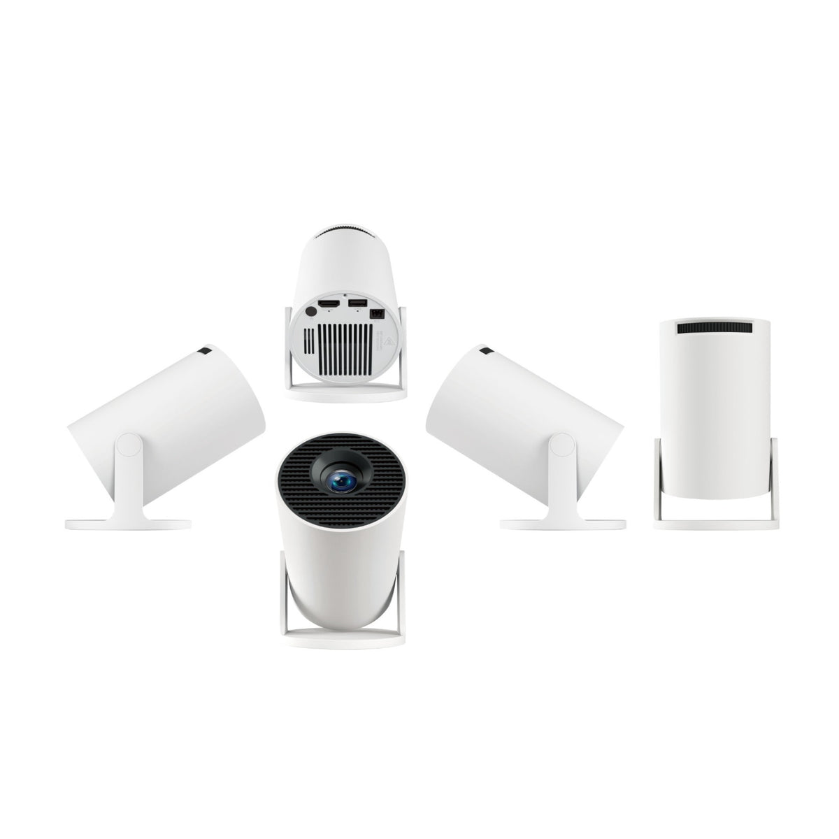 Rinko Lumo-X Pro Portable Projector - 180 Adjustable, Bluetooth with Speaker (Open Box)