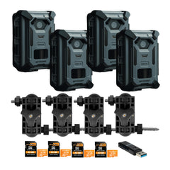 Spypoint FORCE-4K Trail Camera with 32GB MicroSD and Accessories Bundle