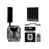 Spartan GoLive 4G/LTE Live Streaming Trail Camera with Solar Panel and Accs
