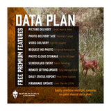 Spartan GoLive2 4G/LTE Trail Camera 4-Pack Bundle with Solar Panel & Accessories