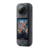 Insta360 X5 360 Action Camera Motorcycle Multiview Bundle (Black)
