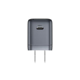 ReelCharge 45W Smart Wall Charger with USB-C Fast Charge Folding Plug (Gray)