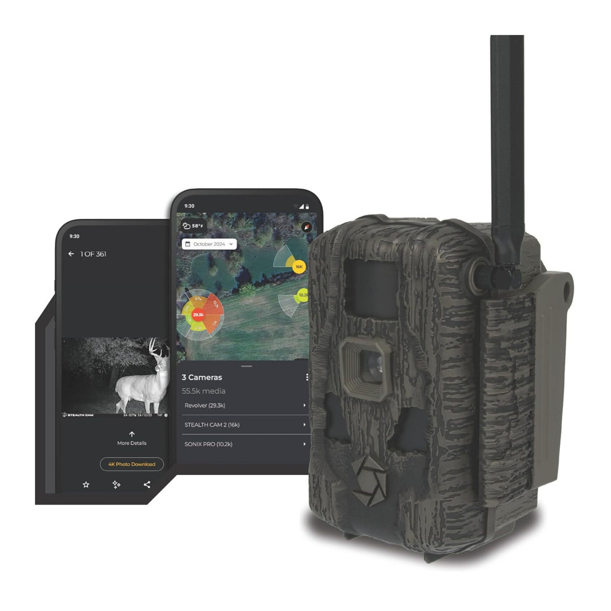 Stealth Cam Fusion MAX 3.0 42MP Cellular Trail Camera (Open Box)