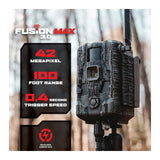 Stealth Cam Fusion MAX 3.0 42MP Cellular Trail Camera (Open Box)