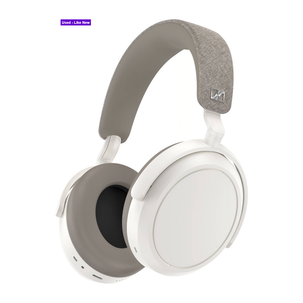 Sennheiser MOMENTUM 4 Noise-Canceling Wireless Over-Ear Headphones (White)