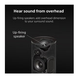 Sony BRAVIA Theater Rear 9 SA-RS9 Wireless Speakers w/ 360 Spatial Sound (Black)