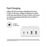 Belkin BoostCharge Pro 4 Port GaN Charger 108W USB-C (White) (Open Box)