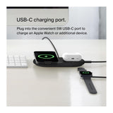Belkin BoostCharge Pro 2-in-1 Magnetic Wireless Charging Pad with Qi2 (Black) (Open Box)