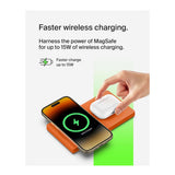 Belkin 2-in-1 MagSafe Wireless Charging Pad with Qi2 15W (Orange) (Open Box)