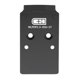 C+H Red Dot Plate Walther PDP 1.0 with RMR and SRO and Holosun Steel Mount