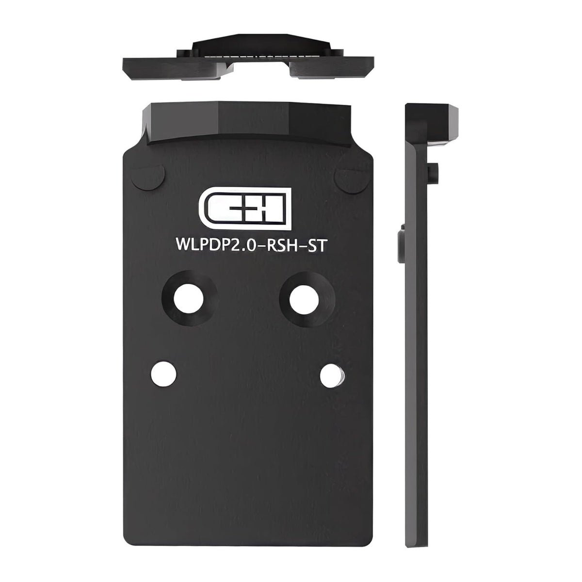 C+H Red Dot Plate Walther PDP 1.0 with RMR and SRO and Holosun Steel Mount