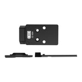 C+H CZ P-10 Red Dot Mounting Plate with Ultra-Thin Design and T-Nut System