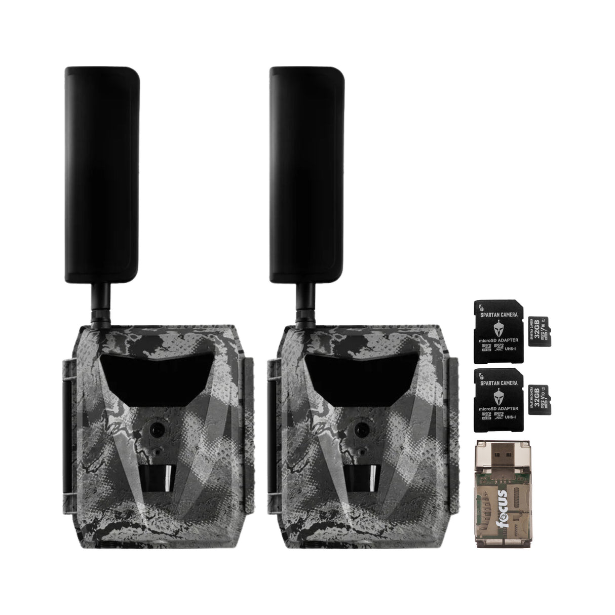 Spartan GoLive 4G/LTE Live Streaming Trail Camera 2-Pack Bundle