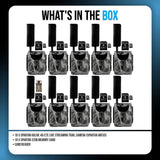Spartan GoLive 4G/LTE Live Streaming Trail Camera 10-Pack Bundle