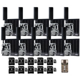 Spartan GoLive2 4G/LTE Trail Camera 10-Pck Bundle with Solar Panel & Accessories