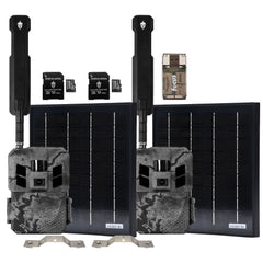 Spartan GoLive3 4G/LTE Multi-Carrier Trail Camera (Areus Camo) with Accs. Bundle