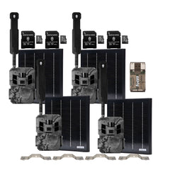 Spartan GoLive3 4G/LTE Multi-Carrier Trail Camera (Areus Camo) with Accs. Bundle