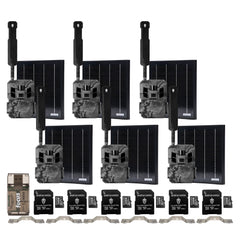 Spartan GoLive3 4G/LTE Multi-Carrier Trail Camera (Areus Camo) with Accs. Bundle