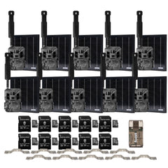 Spartan GoLive3 4G/LTE Multi-Carrier Trail Camera (Areus Camo) with Accs. Bundle