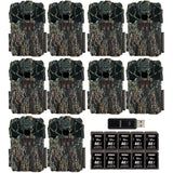 Browning Spec Ops Elite HP5 Ultra 46MP 1440p Trail Camera Bundle (10 Pack)