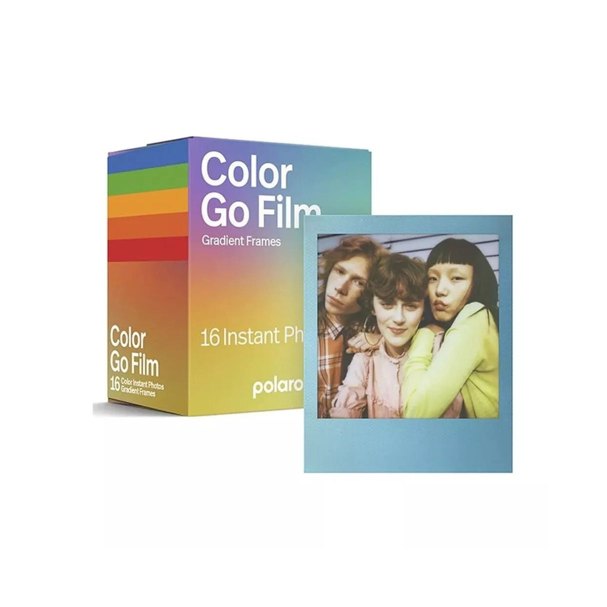 Polaroid Go Instant Camera Color Film (Double Pack) Gradient Frame