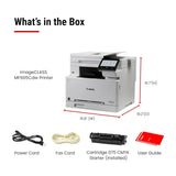 Canon imageCLASS MF665Cdw Color Laser Printer with Wireless Duplex 26ppm (White)