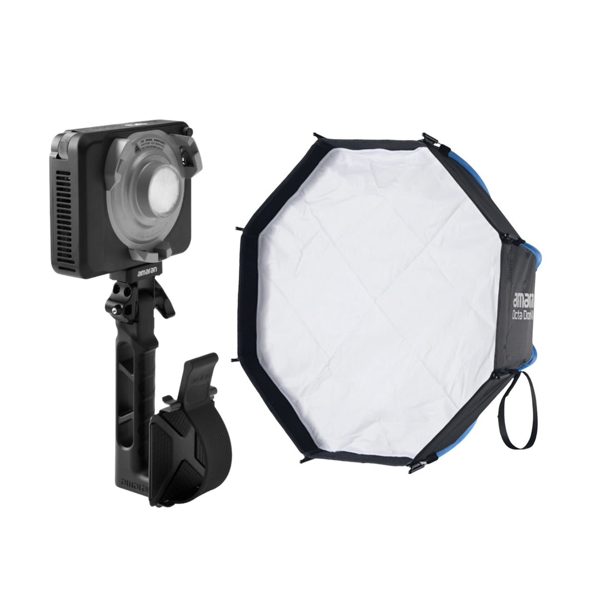 Amaran Ray 120c RGB LED Video Light (US) Bundle with Octa Dome 60 Softbox