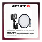 Amaran Ray 120c RGB LED Video Light (US) Bundle with Octa Dome 60 Softbox