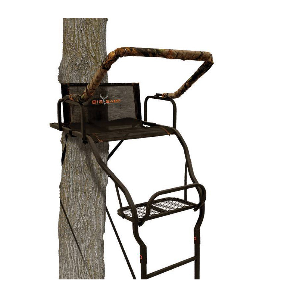 Big Game Treestands Warrior Elite Ultra-Wide 17 ft Climbing Tree Stand (Open Box)