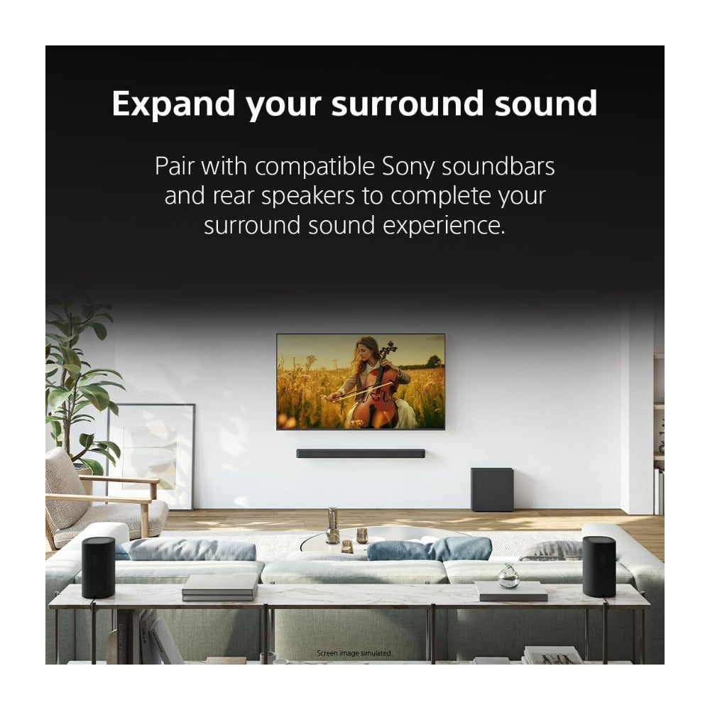 Sony BRAVIA Theater Sub 7 SA-SW7 Slim Wireless Subwoofer with 130mm Driver (Open Box)