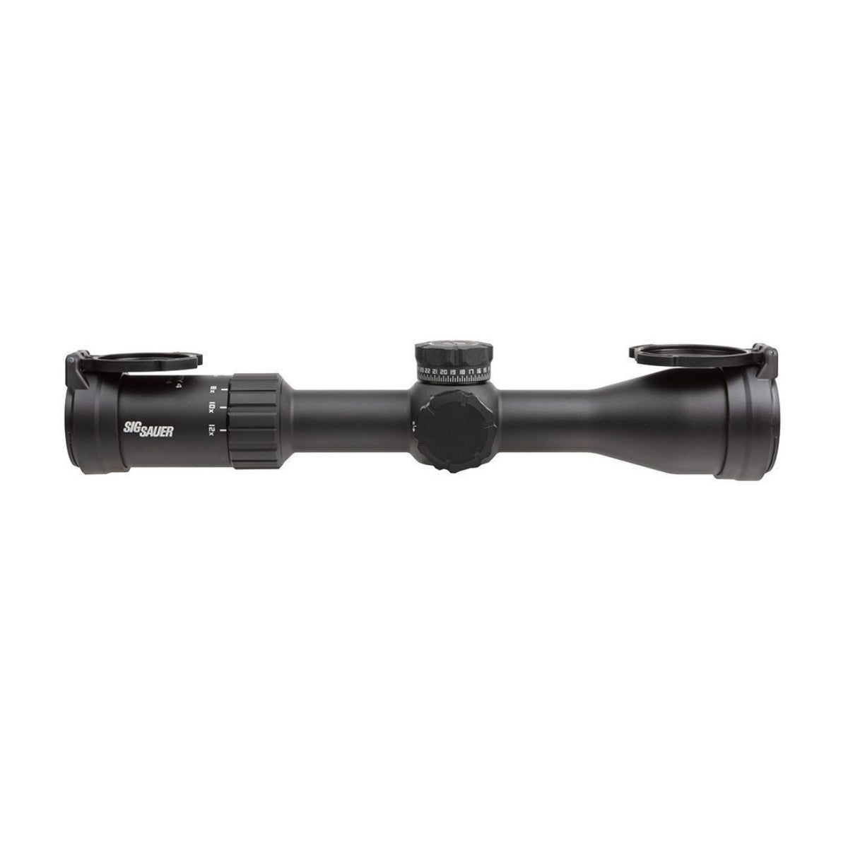 Sig Sauer WHISKEY4 3-12x44mm 30mm Tube SFP Riflescope (Black)