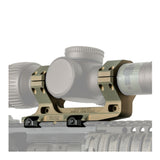 Reptilia AUS 30mm Optic Mount (FDE Anodized) with ROF-90 and Bubble Level Bundle