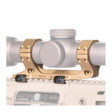 Reptilia AUS 34mm Scope Mount with ROF-90 for ACRO and Bubble Level Bundle (FDE)