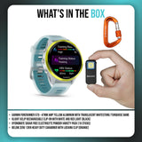 Garmin Forerunner 570 GPS Running Smartwatch (Turquoise) Outdoor Bundle