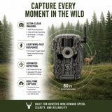 Stealth Cam Fusion X-Pro 36MP 720P Cellular Dual Sim Trail Camera 6-Pack Bundle