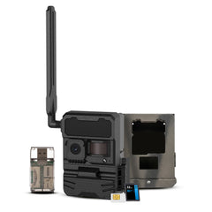 Yellowstone Y2 Black Wide Lens Trail Camera with Security Box and Accs