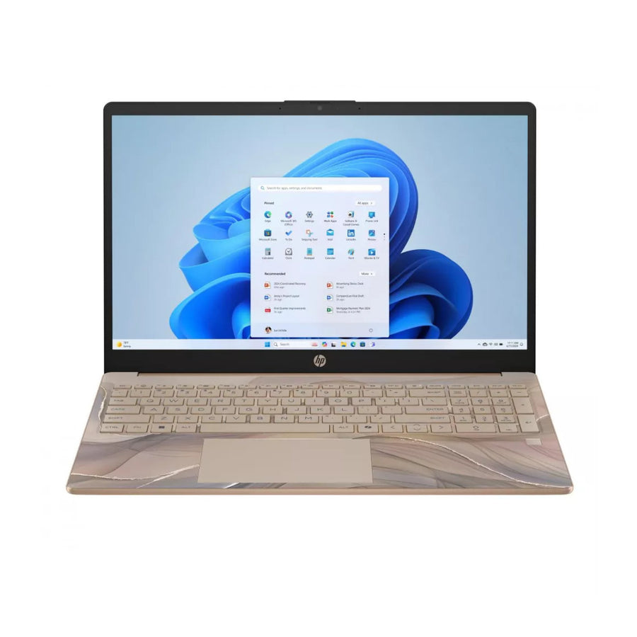 HP 15-fd0124ds 15.6-Inch HD Touch, Intel N-Series 4GB RAM 128GB UFS Win11 Home S (Refurbished)