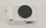 Sony Alpha ZV-E10 II APS-C Mirrorless Content Creators Camera Body (White) (Used)