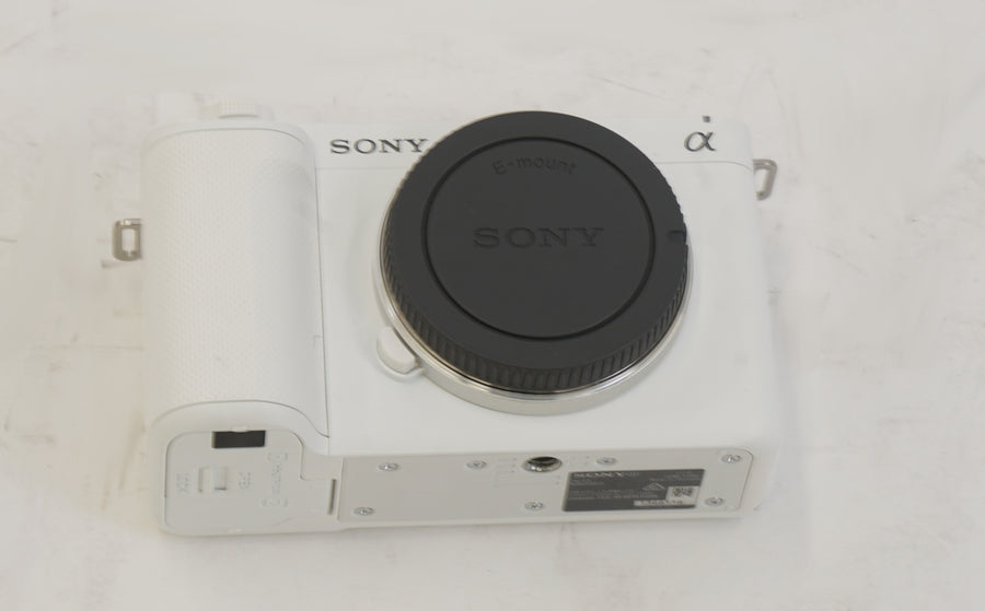 Sony Alpha ZV-E10 II APS-C Mirrorless Content Creators Camera Body (White) (Used)