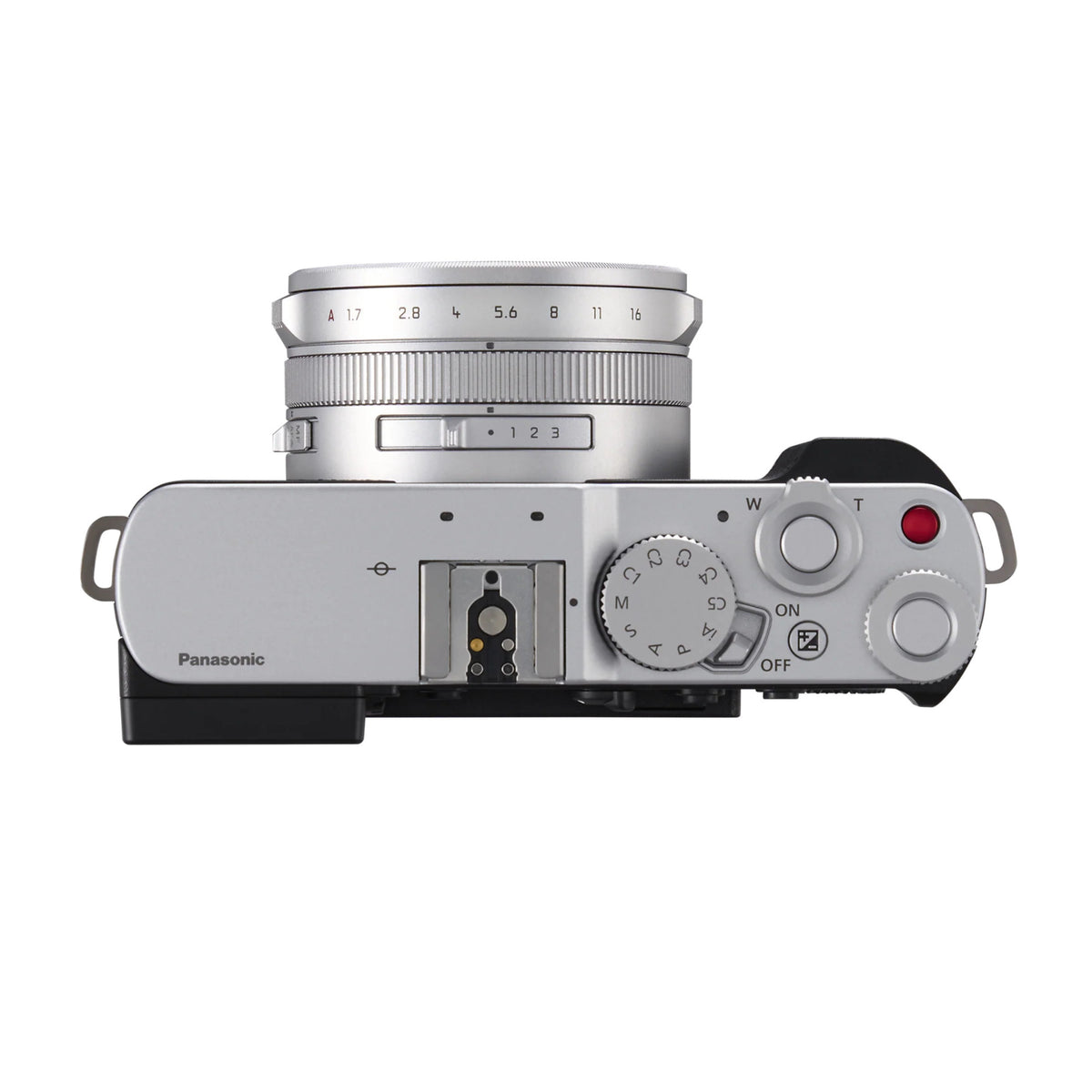Panasonic LUMIX L10 Premium Point and Shoot Digital Camera (Silver) (Open Box)