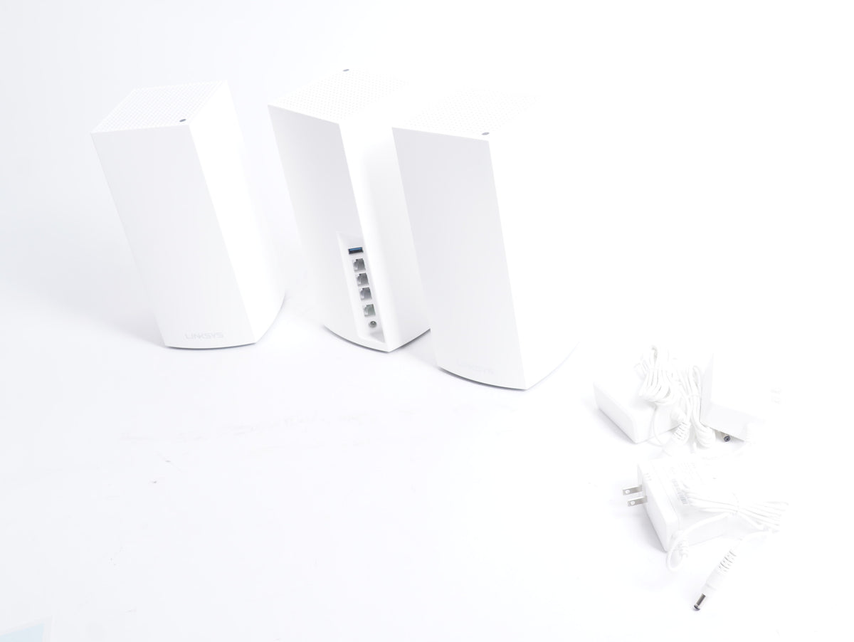 Linksys MX12600 Velop AX4200 Tri-Band Mesh Wi-Fi 6 System Router (White) (Used)