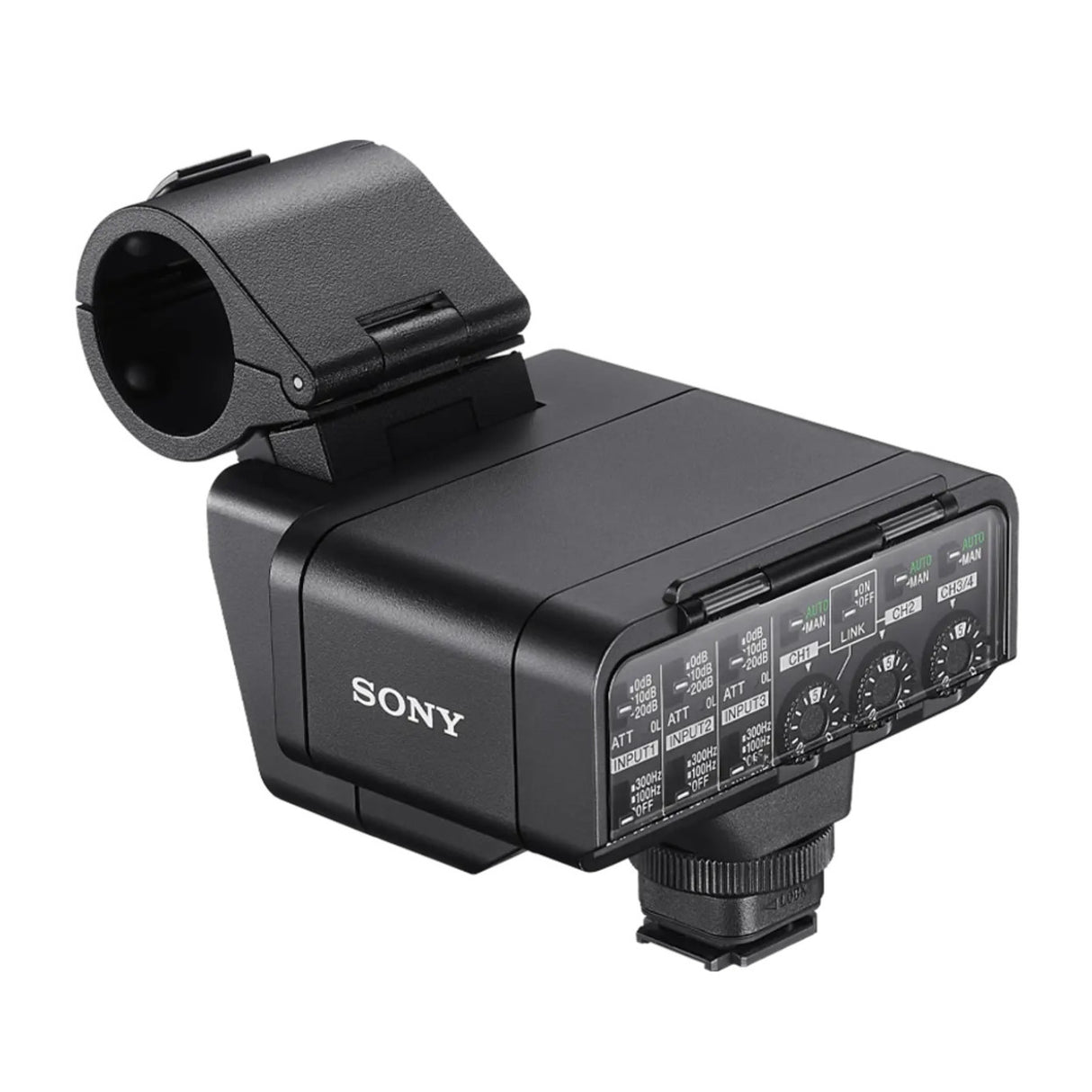 Sony XLRA4 Digital XLR Adaptor Kit with 32bit Float and 96 kHz Sampling for Sony Alpha Cameras