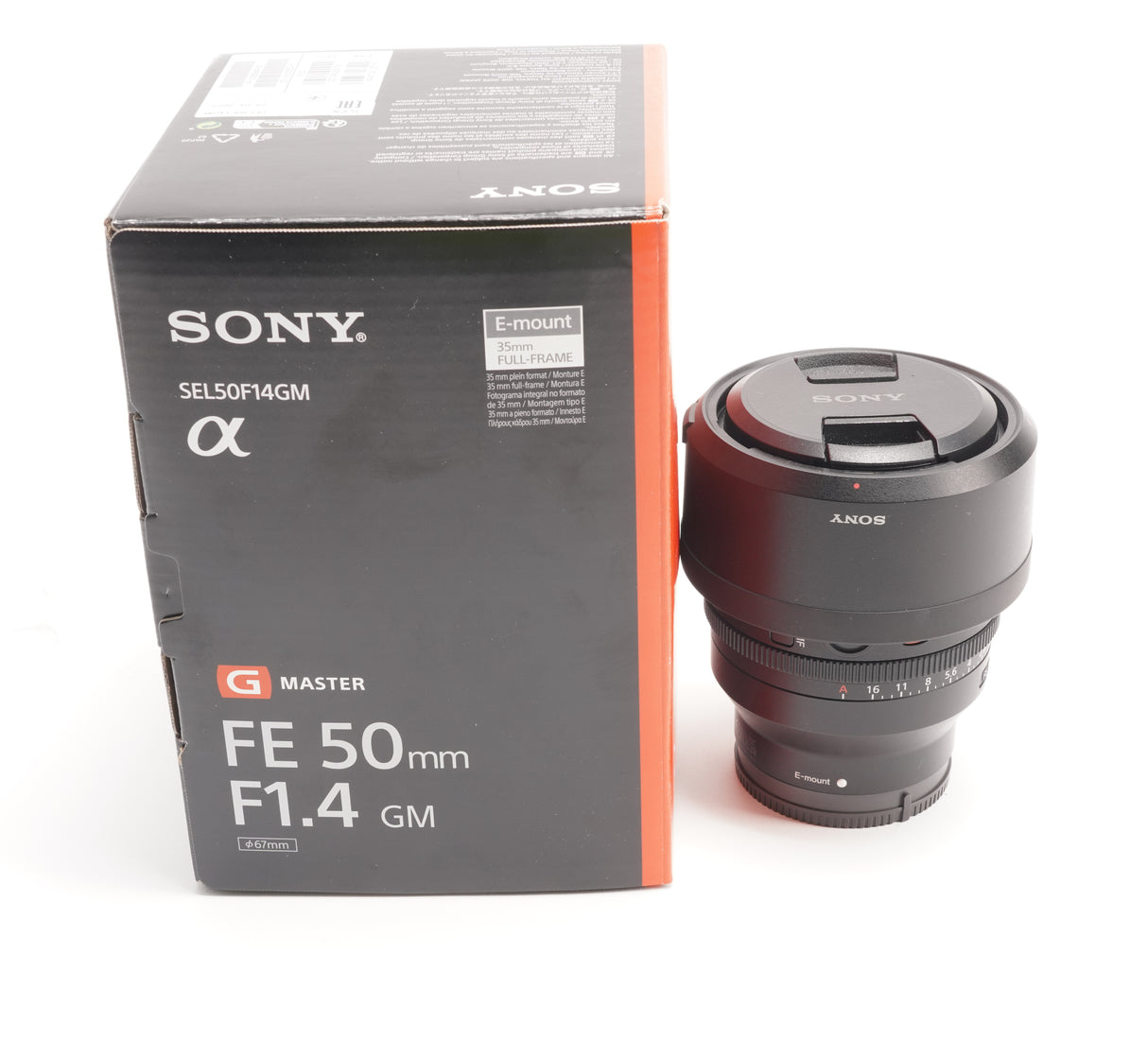 Sony FE 50mm F1.4 GM Full-Frame Large-Aperture G Master Lens (Used)
