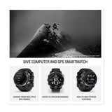 Garmin Descent Mk3i 51mm Smartwatch Dive Computer (Silver/Black PVD Titanium)